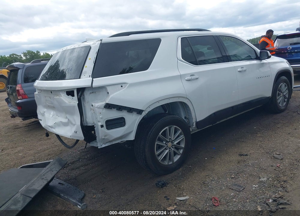 2022 CHEVROLET TRAVERSE AWD LT CLOTH VIN: 1GNEVGKW9NJ117084