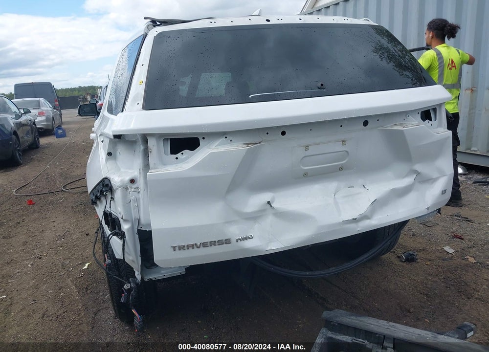 2022 CHEVROLET TRAVERSE AWD LT CLOTH VIN: 1GNEVGKW9NJ117084