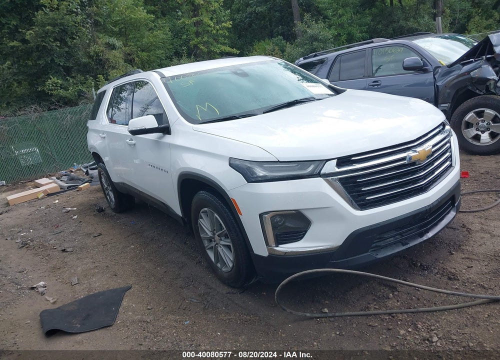 2022 CHEVROLET TRAVERSE AWD LT CLOTH VIN: 1GNEVGKW9NJ117084