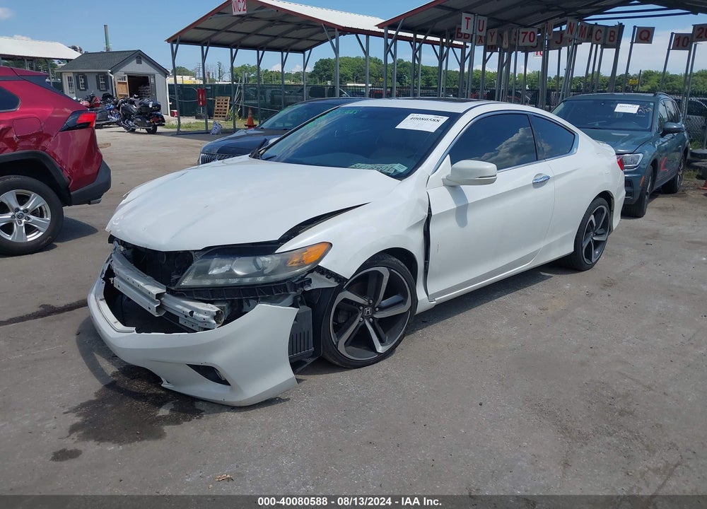 2013 HONDA ACCORD EX-L V-6 VIN: 1HGCT2B8XDA008076