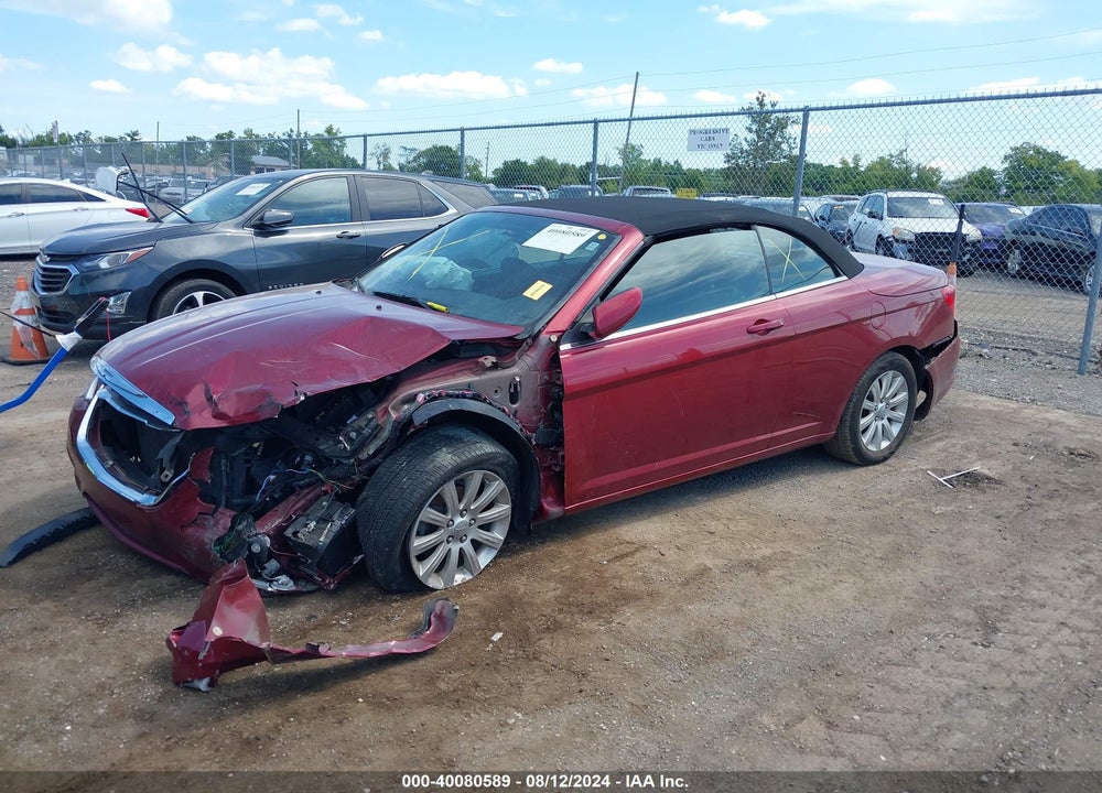 2012 CHRYSLER 200 TOURING VIN: 1C3BCBEB6CN215626