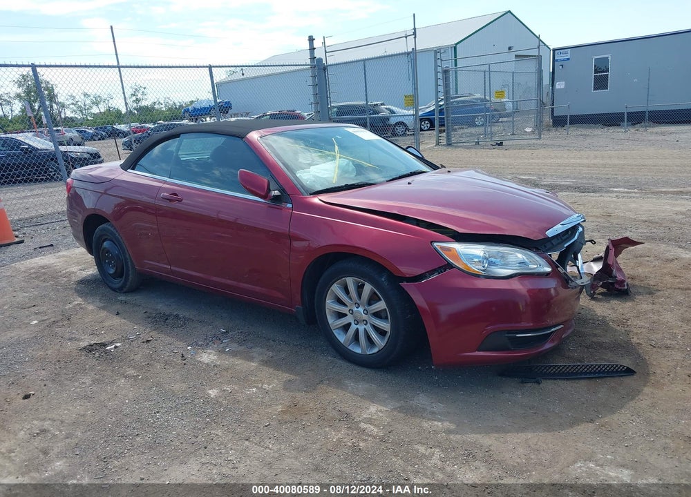 2012 CHRYSLER 200 TOURING VIN: 1C3BCBEB6CN215626