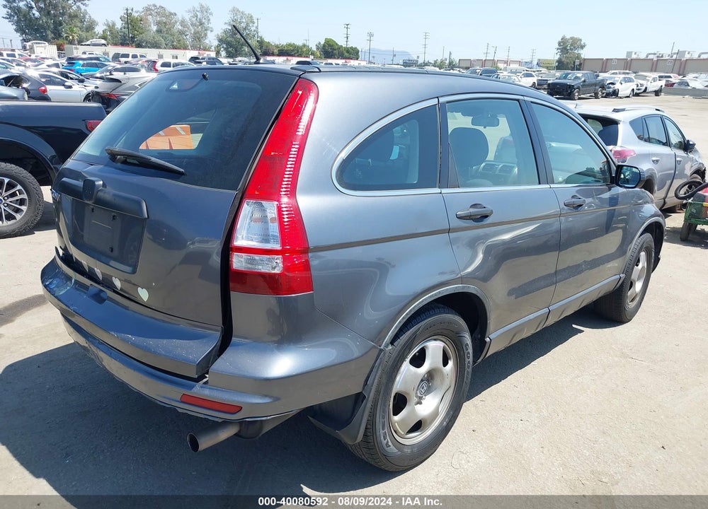 2010 HONDA CR-V LX VIN: JHLRE3H39AC012000