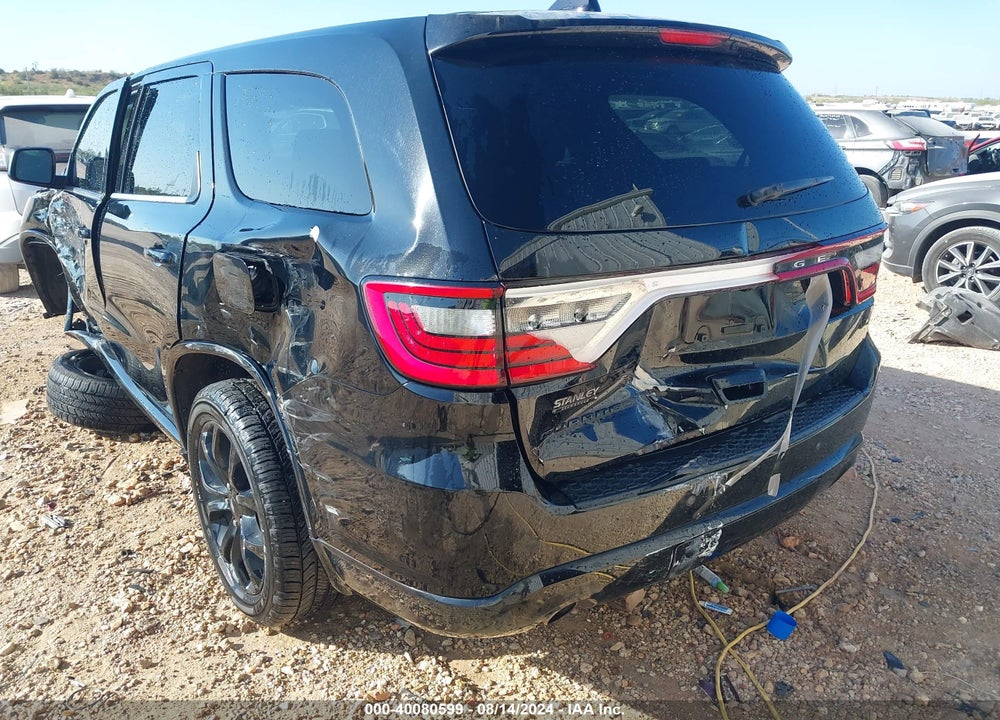 2020 DODGE DURANGO SXT PLUS RWD VIN: 1C4RDHAG3LC123560