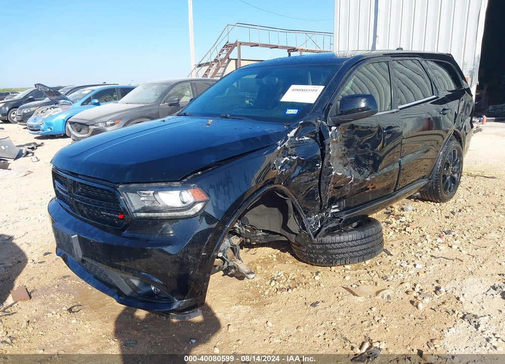2020 DODGE DURANGO SXT PLUS RWD VIN: 1C4RDHAG3LC123560