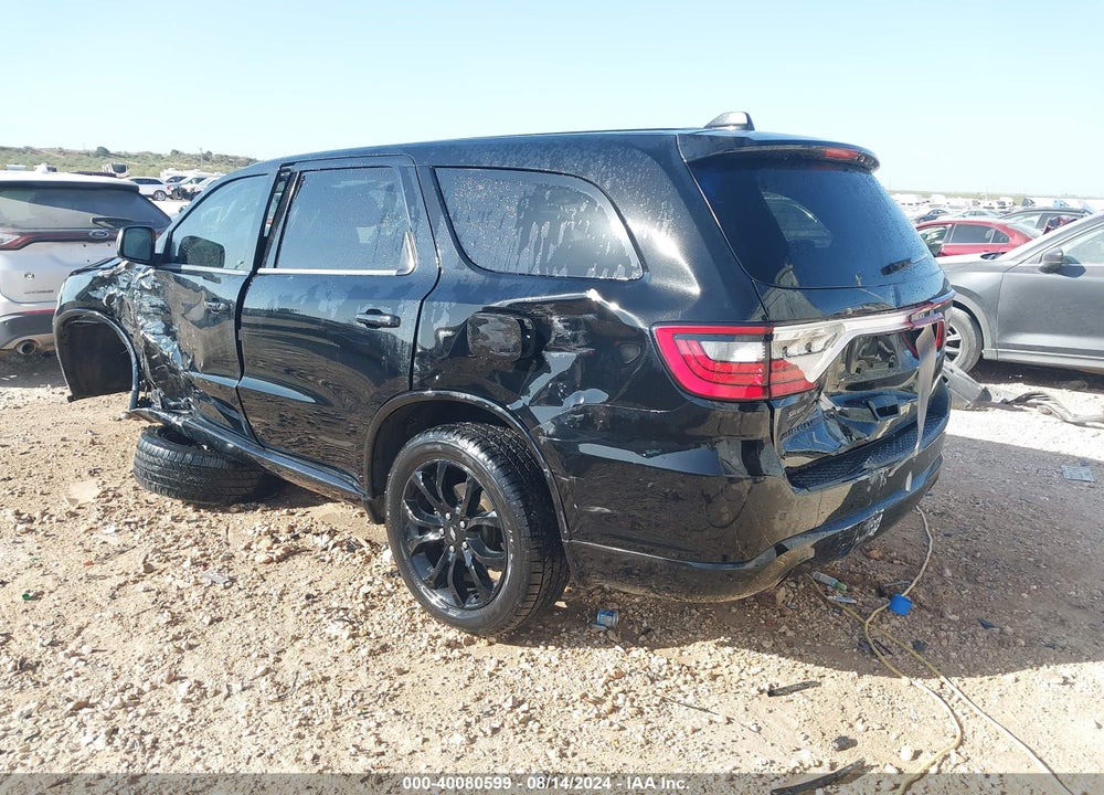 2020 DODGE DURANGO SXT PLUS RWD VIN: 1C4RDHAG3LC123560