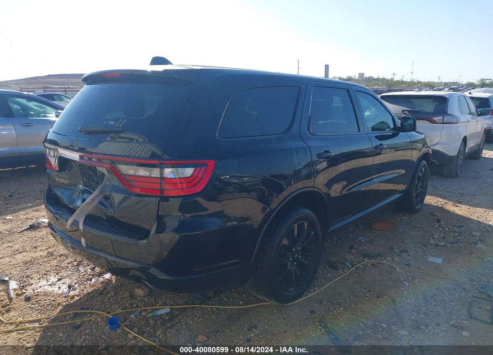 2020 DODGE DURANGO SXT PLUS RWD VIN: 1C4RDHAG3LC123560