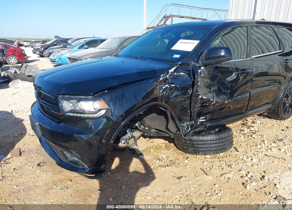 2020 DODGE DURANGO SXT PLUS RWD VIN: 1C4RDHAG3LC123560