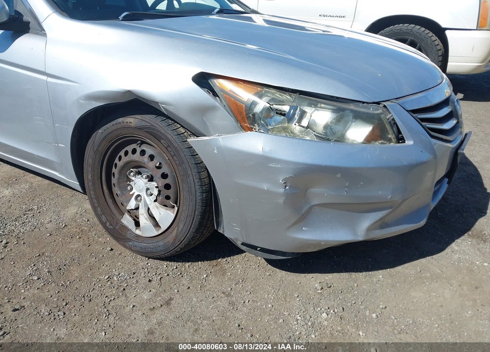 2012 HONDA ACCORD 2.4 LX VIN: 1HGCP2F32CA163870