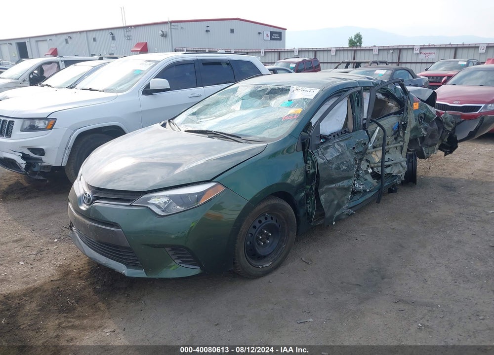 2015 TOYOTA COROLLA LE VIN: 2T1BURHE9FC233438