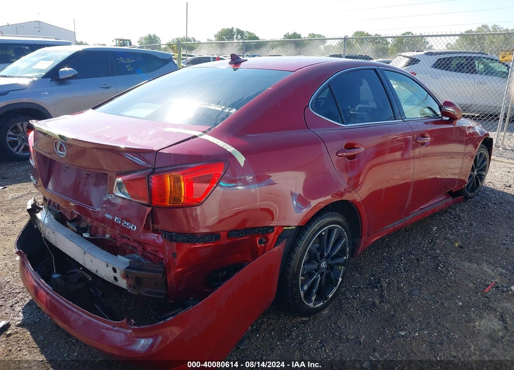 2010 LEXUS IS 250 VIN: JTHCF5C29A5039209