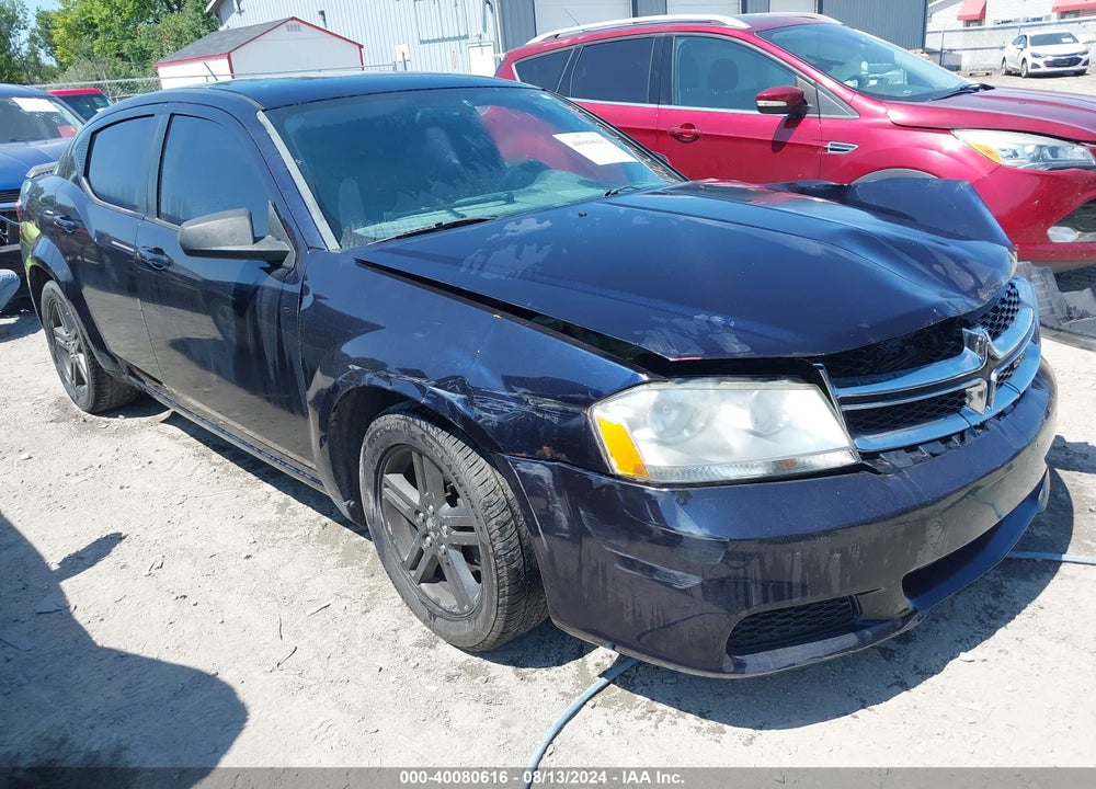 2012 DODGE AVENGER SXT VIN: 1C3CDZCB0CN212119