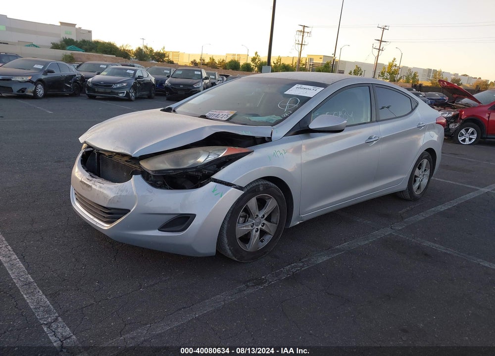 2013 HYUNDAI ELANTRA GLS VIN: KMHDH4AE7DU991445