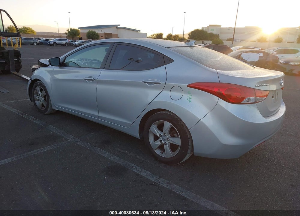 2013 HYUNDAI ELANTRA GLS VIN: KMHDH4AE7DU991445