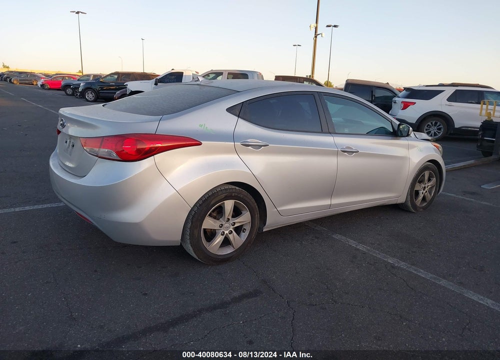 2013 HYUNDAI ELANTRA GLS VIN: KMHDH4AE7DU991445