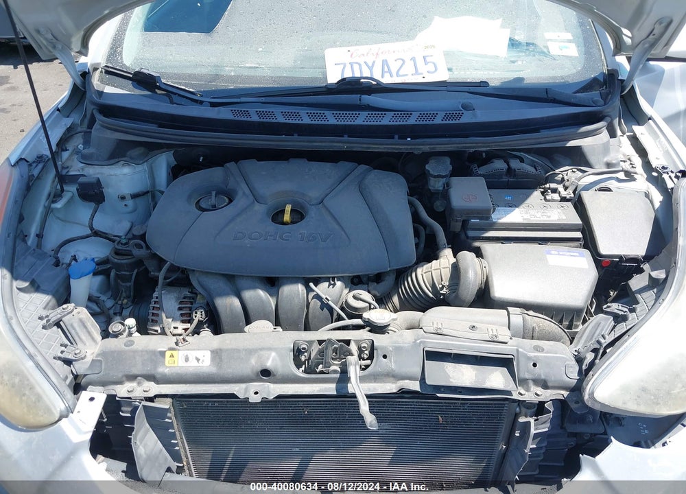 2013 HYUNDAI ELANTRA GLS VIN: KMHDH4AE7DU991445