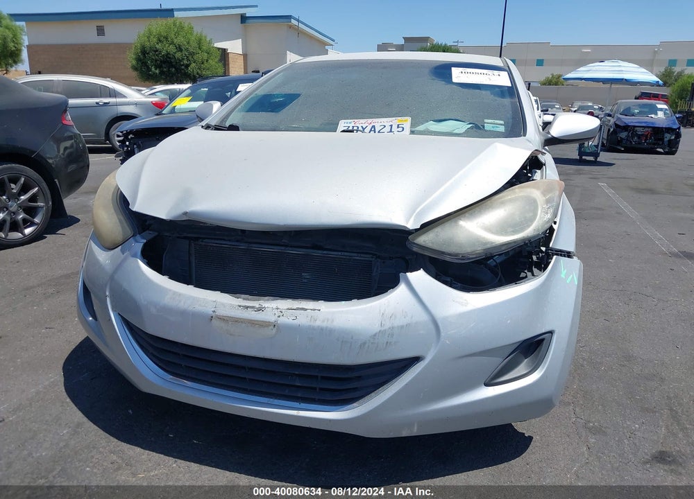 2013 HYUNDAI ELANTRA GLS VIN: KMHDH4AE7DU991445