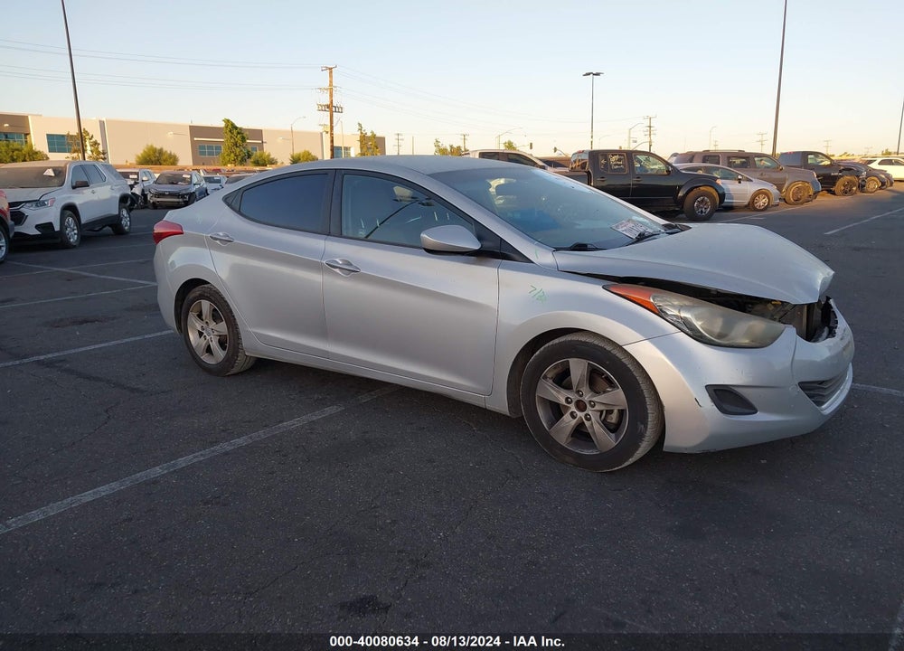2013 HYUNDAI ELANTRA GLS VIN: KMHDH4AE7DU991445