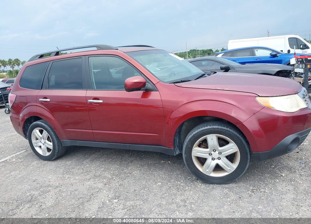 2009 SUBARU FORESTER 2.5X VIN: JF2SH63659H755357