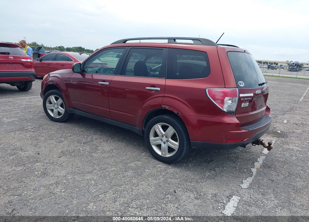 2009 SUBARU FORESTER 2.5X VIN: JF2SH63659H755357