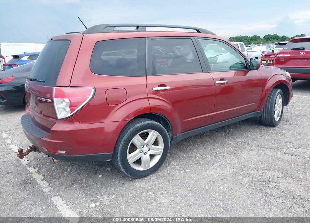 2009 SUBARU FORESTER 2.5X VIN: JF2SH63659H755357