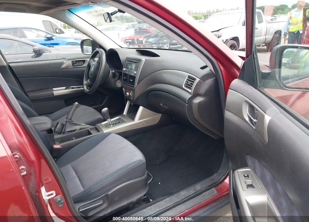 2009 SUBARU FORESTER 2.5X VIN: JF2SH63659H755357