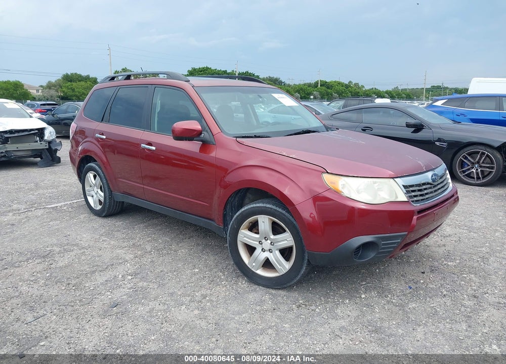 2009 SUBARU FORESTER 2.5X VIN: JF2SH63659H755357
