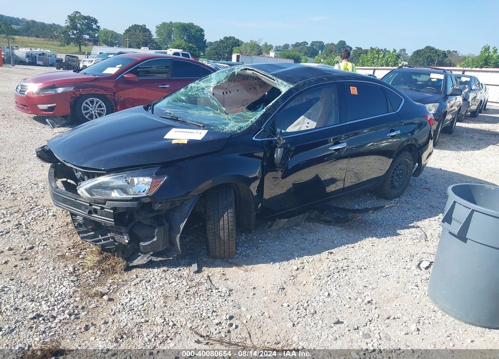2019 NISSAN SENTRA S VIN: 3N1AB7AP8KY266252