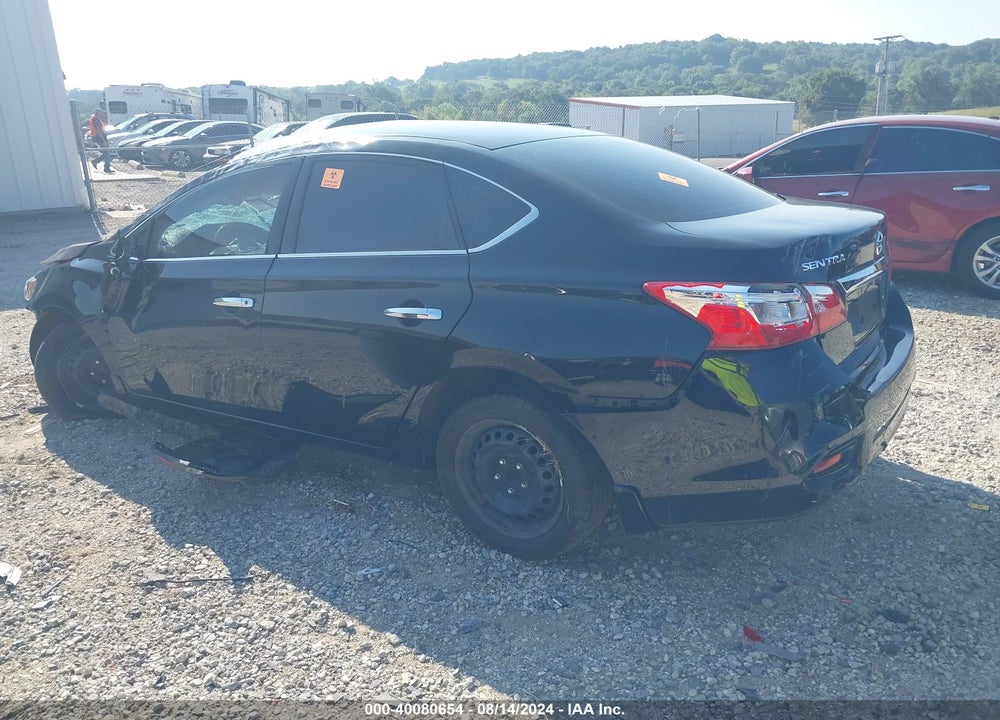 2019 NISSAN SENTRA S VIN: 3N1AB7AP8KY266252