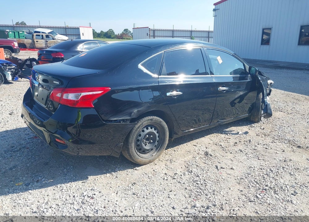 2019 NISSAN SENTRA S VIN: 3N1AB7AP8KY266252