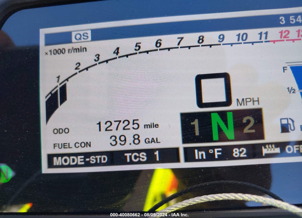 2019 YAMAHA MTT09 GTC VIN: JYARN62Y2KA000413