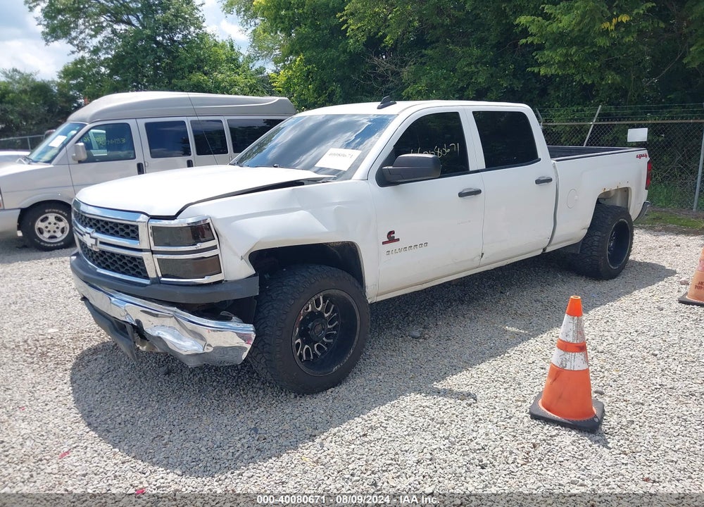 2015 CHEVROLET SILVERADO 1500 LS VIN: 3GCUKPEC9FG453142