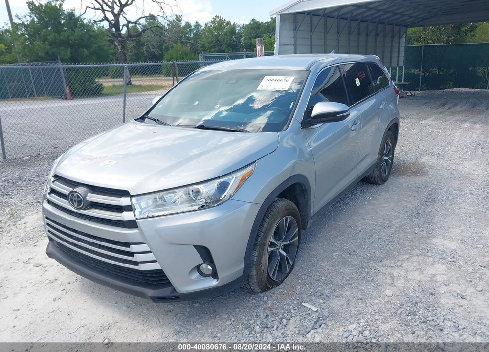 2019 TOYOTA HIGHLANDER LE PLUS VIN: 5TDZZRFH7KS365578