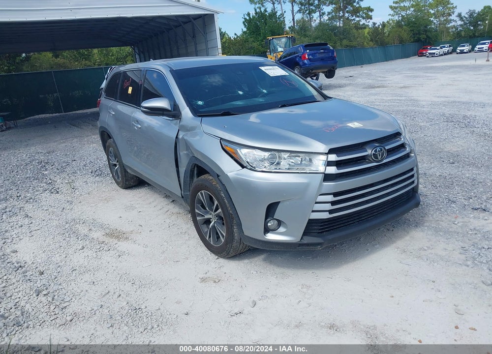 2019 TOYOTA HIGHLANDER LE PLUS VIN: 5TDZZRFH7KS365578