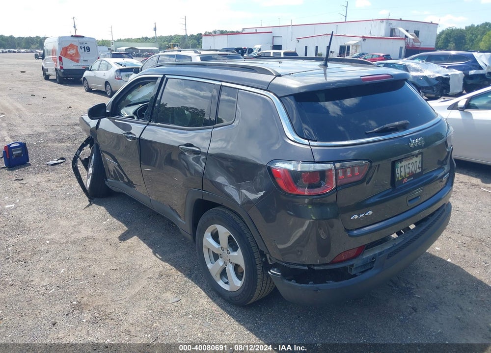 2018 JEEP COMPASS LATITUDE 4X4 VIN: 3C4NJDBB7JT401834