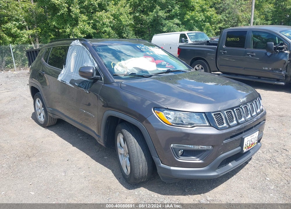 2018 JEEP COMPASS LATITUDE 4X4 VIN: 3C4NJDBB7JT401834