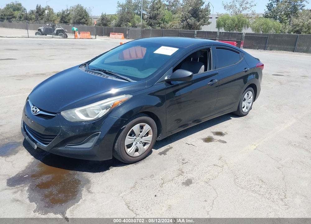 2016 HYUNDAI ELANTRA SE VIN: 5NPDH4AE9GH708207