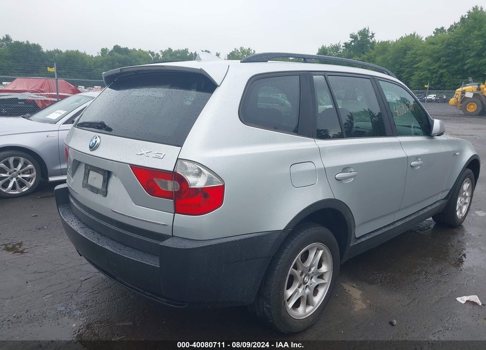 2005 BMW X3 2.5I VIN: WBXPA73445WC51679