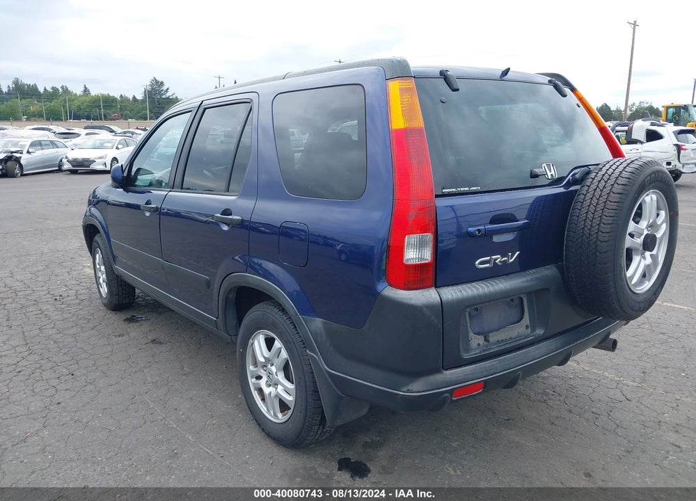 2004 HONDA CR-V EX VIN: JHLRD78884C053230