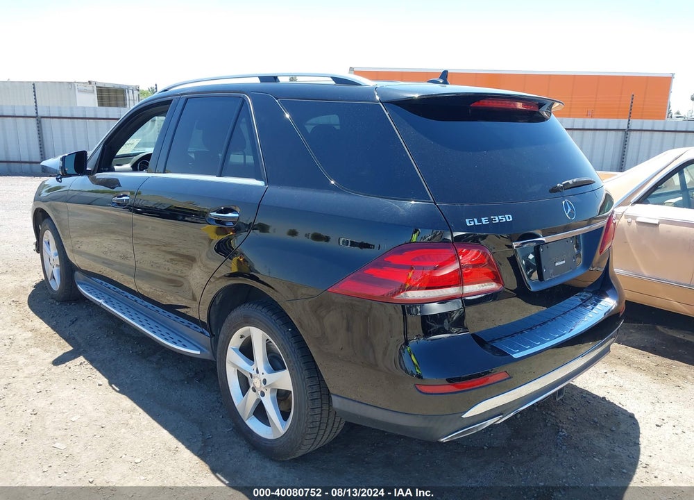 2017 MERCEDES-BENZ GLE 350 VIN: 4JGDA5JB3HA880852