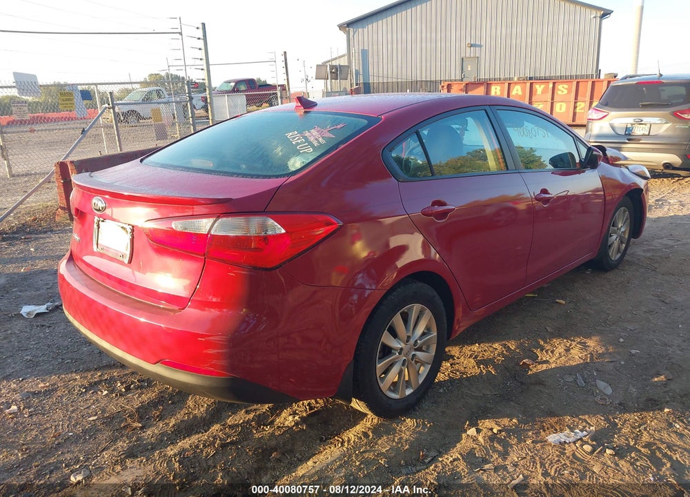 2016 KIA FORTE LX VIN: KNAFX4A67G5480225