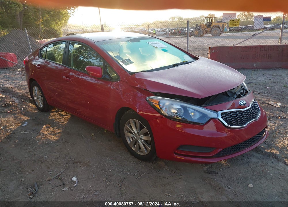2016 KIA FORTE LX VIN: KNAFX4A67G5480225