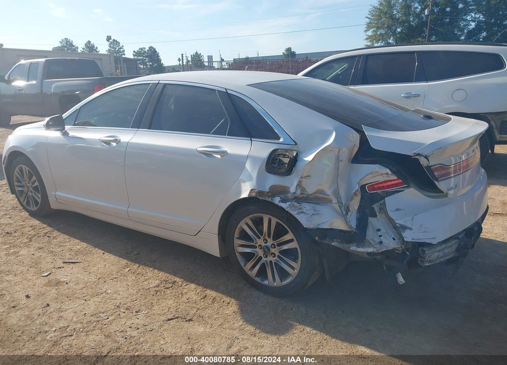 2014 LINCOLN MKZ VIN: 3LN6L2G9XER810482