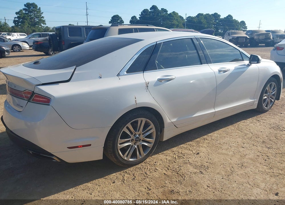 2014 LINCOLN MKZ VIN: 3LN6L2G9XER810482