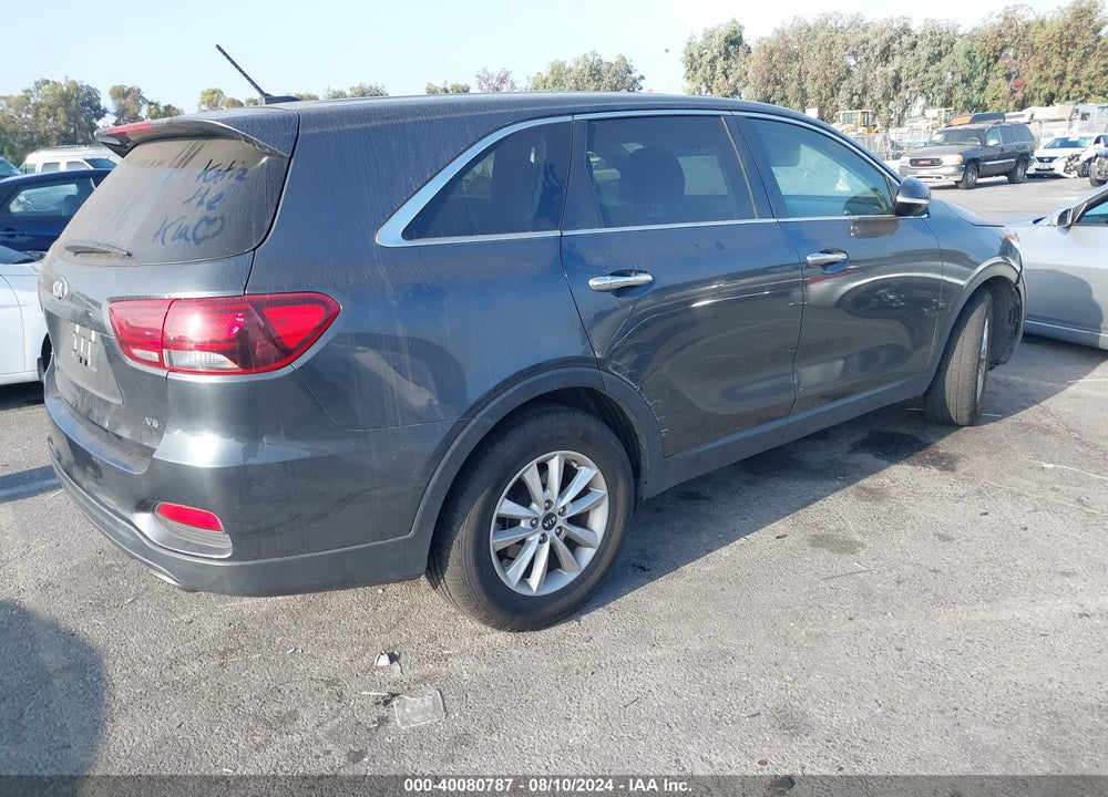 2020 KIA SORENTO 3.3L LX VIN: 5XYPG4A50LG619353