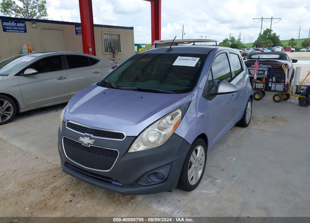 2014 CHEVROLET SPARK 1LT AUTO VIN: KL8CD6S94EC486827