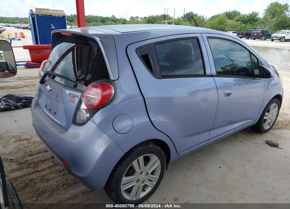 2014 CHEVROLET SPARK 1LT AUTO VIN: KL8CD6S94EC486827
