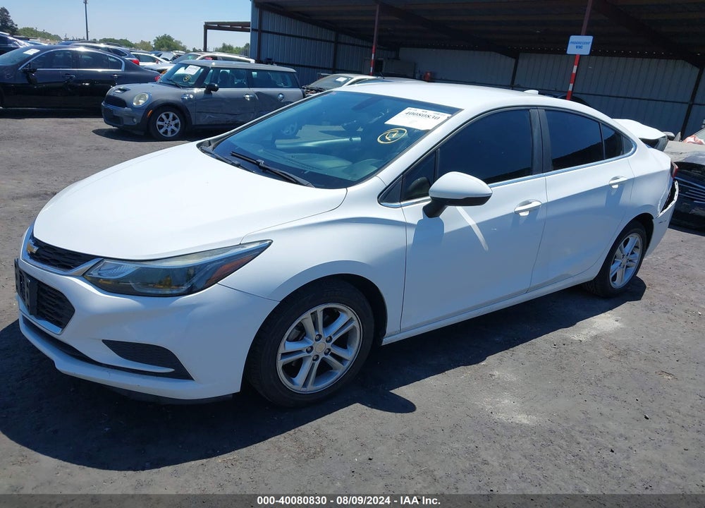 2016 CHEVROLET CRUZE LT AUTO VIN: 1G1BE5SM0G7286384