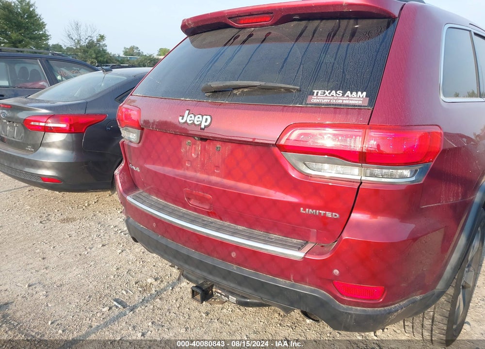 2014 JEEP GRAND CHEROKEE LIMITED VIN: 1C4RJFBGXEC281201