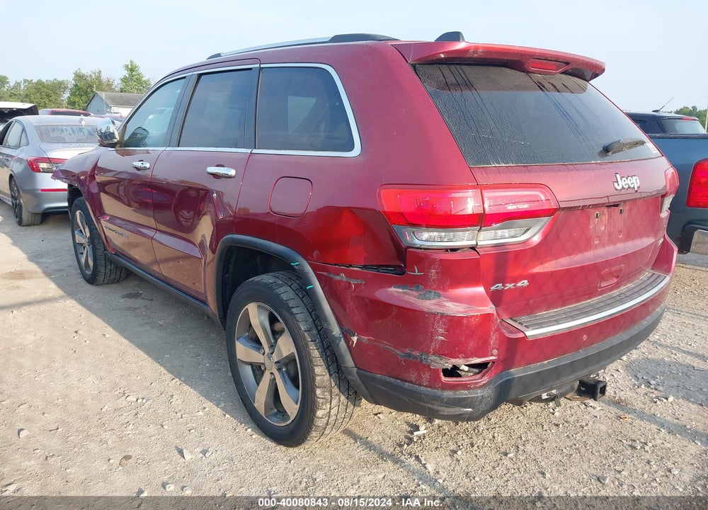 2014 JEEP GRAND CHEROKEE LIMITED VIN: 1C4RJFBGXEC281201